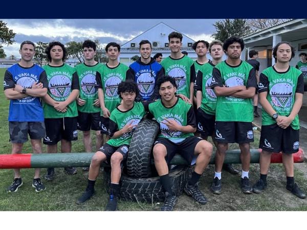 Some of the 36 students who took part in the Napier-based CACTUS Te Vaka Māia programme.