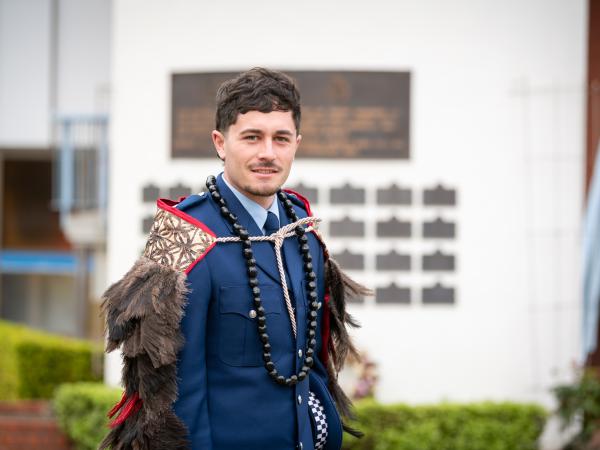 Constable Tyler Guttenbeil: Ngāpuhi, hapū Ngāti Manu