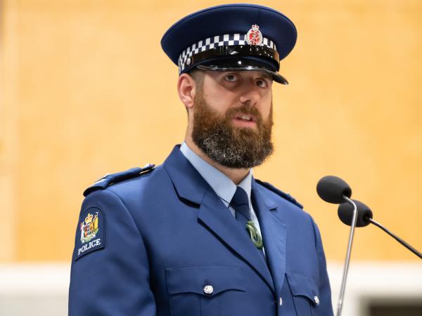 Leadership Award winner Constable Tim O’Malley.