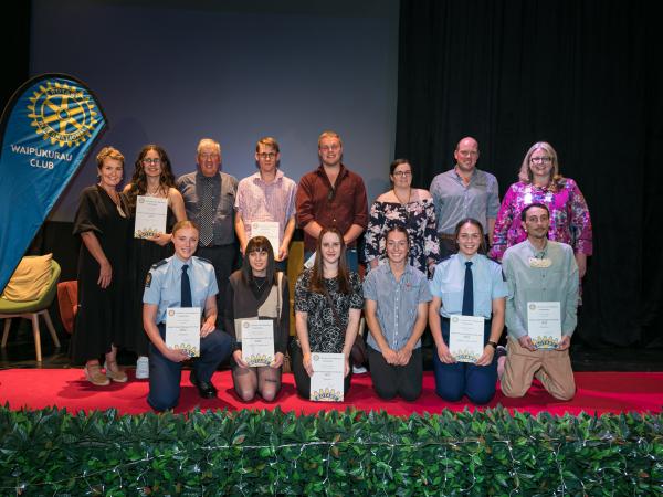 Two Central Hawke's Bay constables have been recognised in young employee awards.