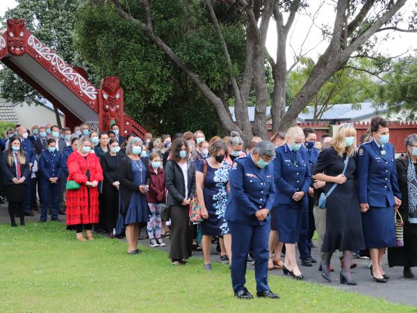 The wharenui was full but any discomfort was offset by the warmth of the welcome.