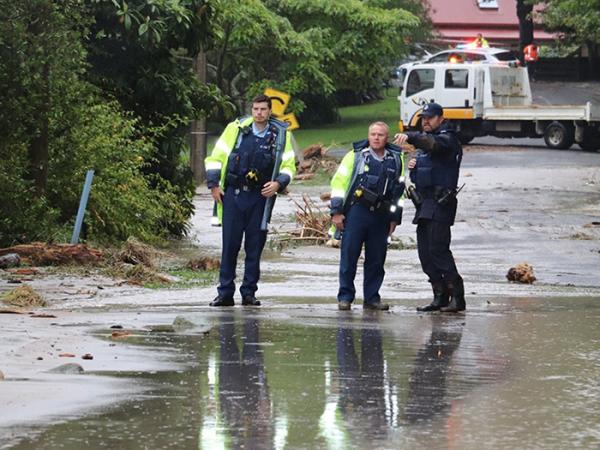 Local staff visit remaining residents in the Valley Road area to provide an update and reassurance to an already hard-hit area o