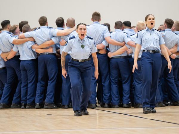 Wing 365 haka.