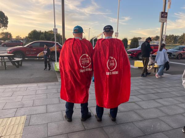 Maybe all heroes do wear capes?