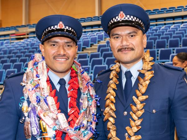 Brothers and Constables Maelega Lilo and Savali Maelega Lilo.