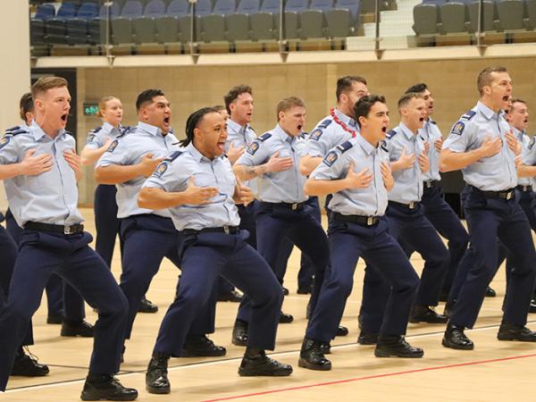 Wing 368 haka