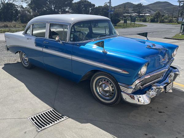 The 1956 Chevrolet Bel Air Classic that was stolen.