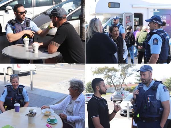Coffee with a cop