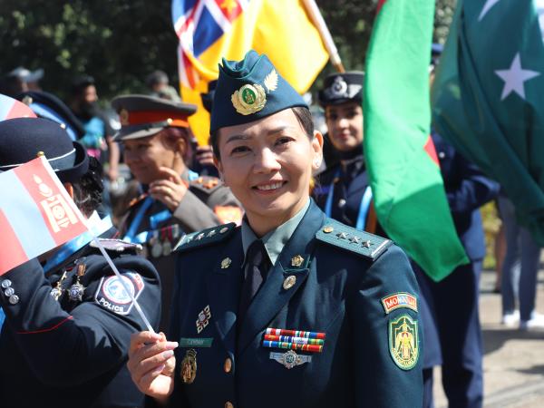 One of the Mongolian delegates.
