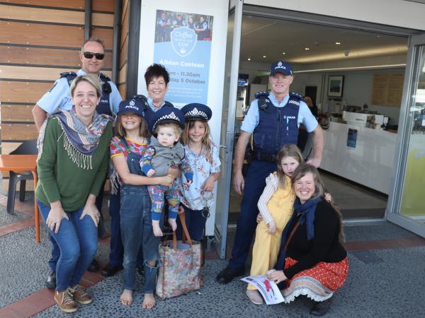 School holidays meant plenty of tamariki came along to the events.