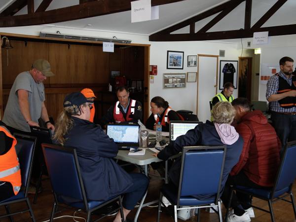 The Incident Management Team coordinate the response.