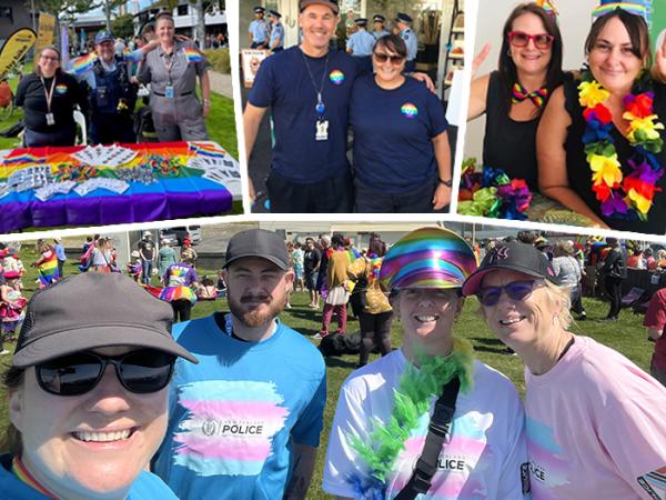 Snapshots of some of our DLOs, out and about supporting our people and communities.