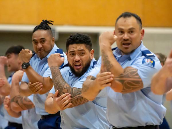 Wing 370 haka.