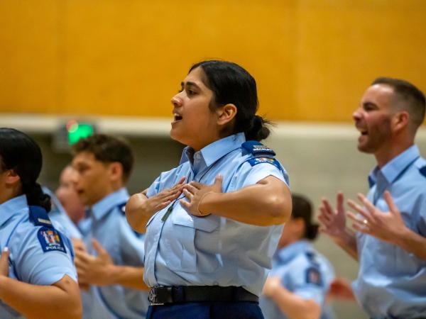 Wing 370 haka.