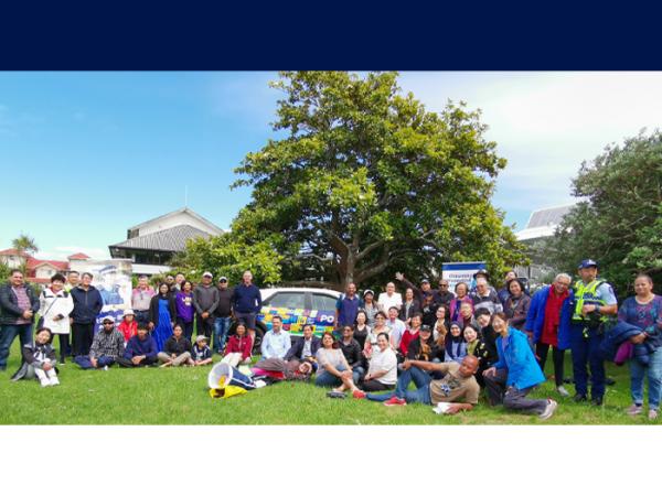 Community support for education on water safety.