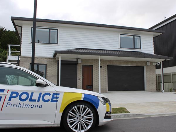 The two-storey house at the Scenario Village.
