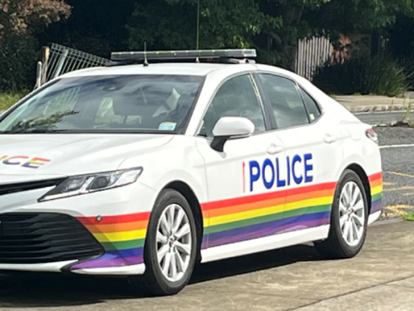 Rainbow car 