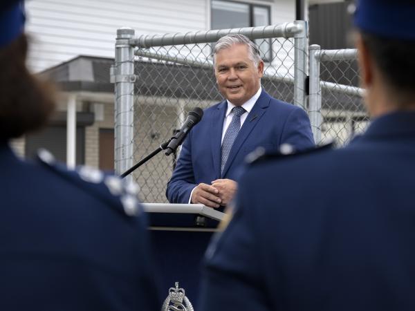 and Police Minister Mark Mitchell.