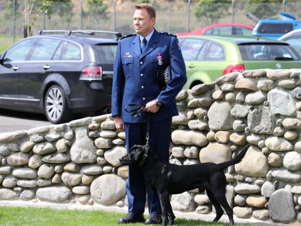 Chris and Floyd at their graduation in 2017.