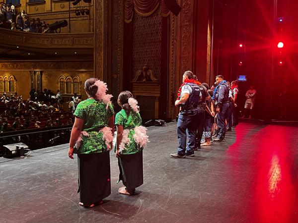 Our staff also took to the stage after being invited to perform with some students.