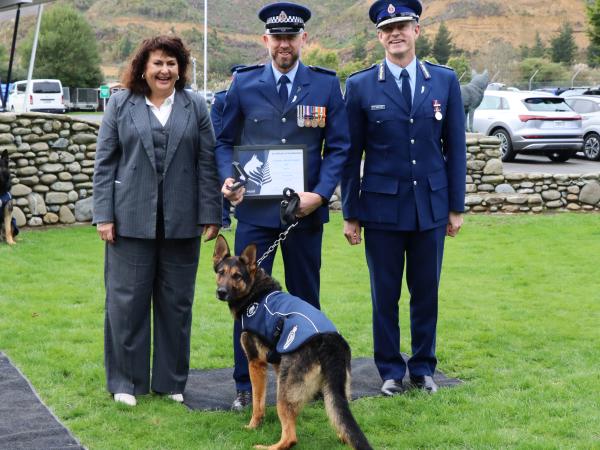 Constable Jordie Walker, with Acure.