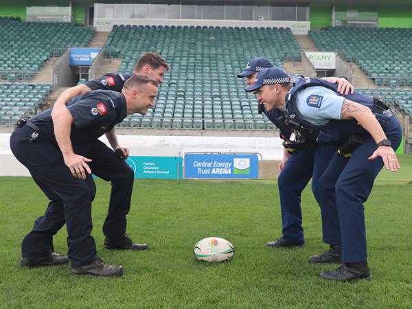 Police and FENZ will take to the rugby field in an emergency services showdown this weekend in Palmerston North.