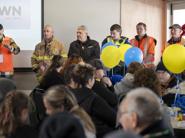 Police staff from Waikato and Central Districts supported Race4Life events across the country. All photos: Rob Neil/New Zealand 