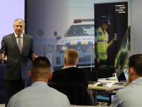Mark Evans introducing the 2019 New Zealand Evidence-based Problem Oriented Policing Awards.
