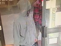 Police would like to identify these two males who attempted two separate aggravated robberies overnight.