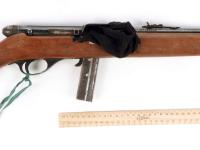 The firearm used by Mr Kiwi in the attempted murder.