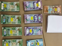 Cash seized