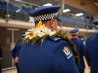 Police wing graduating