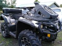 Stolen quad bike side view