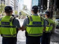 Beat Team members on patrol in Auckland central
