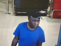 CCTV image of Ronny Okeke from New World Mt Roskill, on 27 April 2024