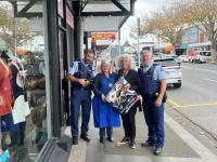 Police were delighted to be able to reunite Mercy Hospice with this special item
