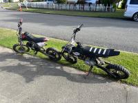 Two bikes seized