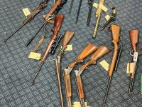 Firearms seized