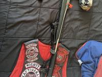 Rifle and patch seized