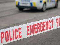 Police Emergency tape with car - 5