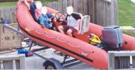 RED KNIGHT 4M. Orange Red Knight inflata