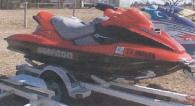 2001 Seadoo GTX DI.  Red with black/grey