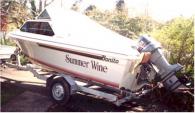 1987 Bonito 16ft Cabin Mk IV.  Hydrolift