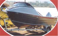 2000 Scorpion 530 aluminium runabout