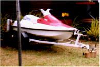 1991 Yamaha 650 Wave Runner. White with 