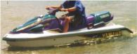 1996 Yamaha Wave Venture. 80 hp. Turquoi