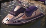 1997 Seadoo SPX 800. Black hull with wor