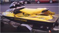 1998 SeaDoo Bombardier XP Ltd. Black hul