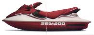 1998 Seadoo Bombadier GTX Ltd. Burgundy 