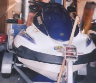 2004/2005 blue and white Yamaha Waverunn